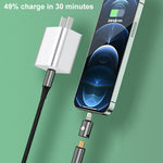 20W 8 Pin 公頭轉 USB-C / Type-C 母頭直頭充電轉接器，直頭