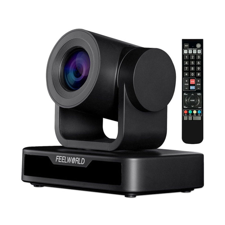 FEELWORLD USB10X 10 倍光學變焦 1080P USB PTZ 視訊會議攝影機，歐規及美規插頭，USB10X