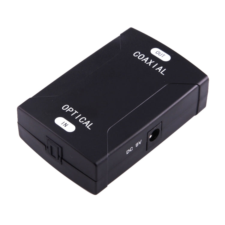 光纖 Toslink 輸入轉同軸 RCA 輸出數位音訊轉換器轉接器，光纖 Toslink 輸入
