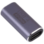 40Gbps USB-C / Type-C 4.0 母對母合金轉接頭，Type-C 4.0 母對母