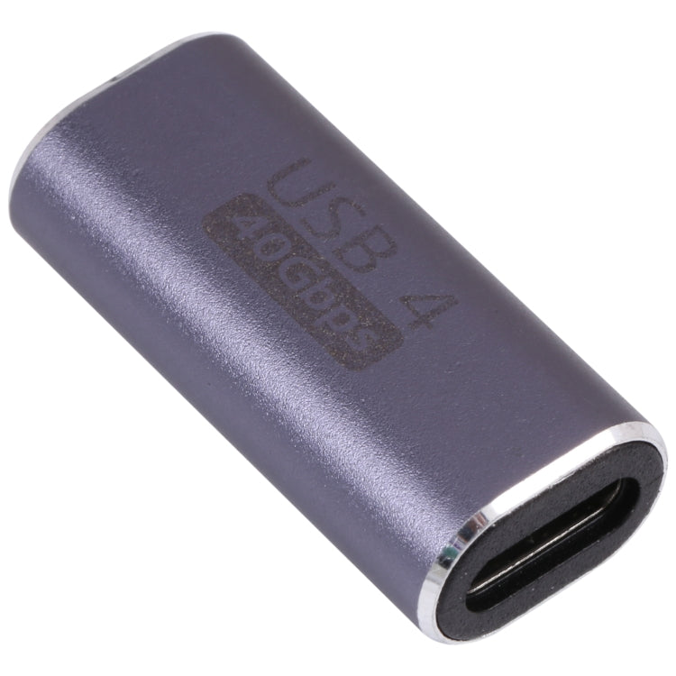 40Gbps USB-C / Type-C 4.0 母對母合金轉接頭，Type-C 4.0 母對母