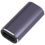 40Gbps USB-C / Type-C 4.0 母對母合金轉接頭，Type-C 4.0 母對母