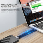 10Gbps USB 公頭對 USB 公頭軟扁同步數據快速充電線，USB 公頭對 USB 公頭