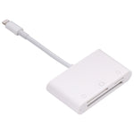 NK-1011 3 合 1 CF 卡 / TF 卡 / SD 卡讀卡器，適用 8 Pin 裝置，NK-1011