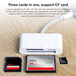 NK-1011 3 合 1 CF 卡 / TF 卡 / SD 卡讀卡器，適用 8 Pin 裝置，NK-1011