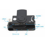 Rocketek SCR10 USB2.0 智能卡 / SD / TF / M2 / MS / SIM 卡讀卡機，SCR10