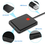 Rocketek CR317 USB 2.0 SIM / ID / CAC 智能卡 2 合 1 讀卡機