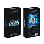 Ice Troll 5 COOLCOLD 便攜式筆記型電腦散熱風扇，風速可調，高效能筆電風扇冷卻器控制器，USB 5V（黑色）、USB 5V（白色）