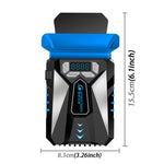 Ice Troll 5 COOLCOLD 便攜式筆記型電腦散熱風扇，風速可調，高效能筆電風扇冷卻器控制器，USB 5V（黑色）、USB 5V（白色）