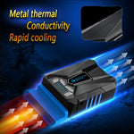 Ice Troll 5 COOLCOLD 便攜式筆記型電腦散熱風扇，風速可調，高效能筆電風扇冷卻器控制器，USB 5V（黑色）、USB 5V（白色）