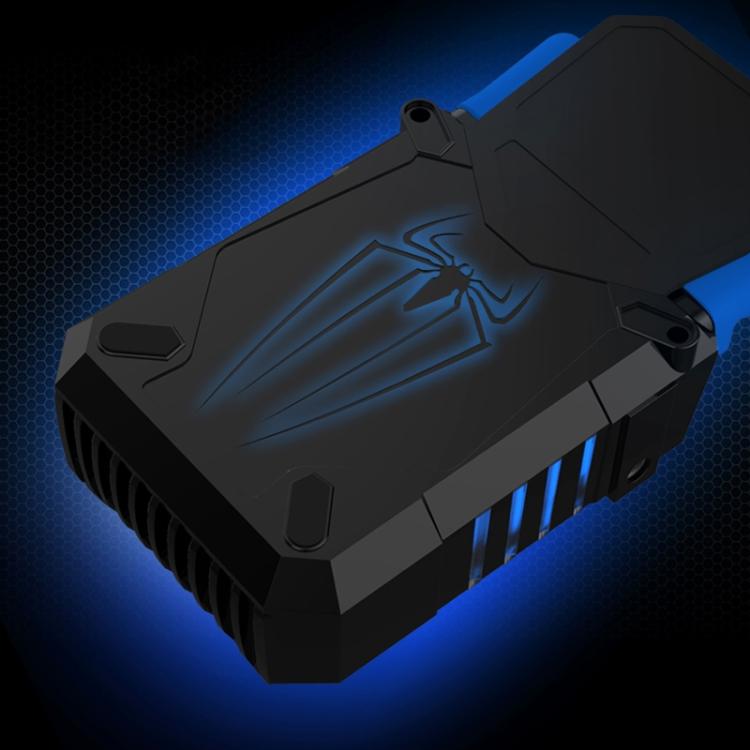 Ice Troll 5 COOLCOLD 便攜式筆記型電腦散熱風扇，風速可調，高效能筆電風扇冷卻器控制器，AC 220V（黑色）