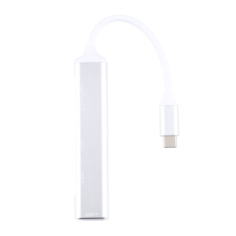 5 合 1 USB-C / Type-C 3.1 轉 SD / TF 卡槽 + 3 個 USB 3.0 埠多功能擴充基座 HUB，USB-C / Type-C 3.1