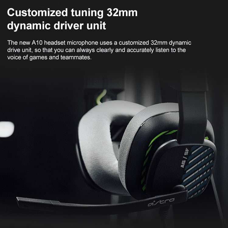Logitech Astro A10 第二代有線頭戴式遊戲耳機