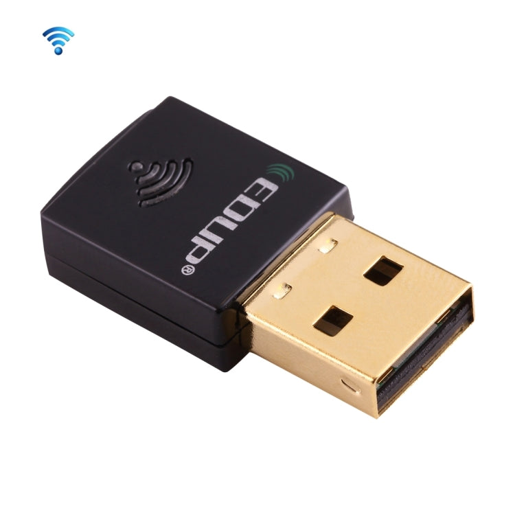 EDUP EP-AC1619 迷你無線 USB 600Mbps 2.4G / 5.8Ghz 150M+433M 雙頻 WiFi 網卡，適用筆記型電腦 / 筆電 / PC，EP-AC1619 600Mbps（白色），EP-AC1619 600Mbps（黑色）