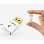 EDUP EP-AC1619 迷你無線 USB 600Mbps 2.4G / 5.8Ghz 150M+433M 雙頻 WiFi 網卡，適用筆記型電腦 / 筆電 / PC，EP-AC1619 600Mbps（白色），EP-AC1619 600Mbps（黑色）
