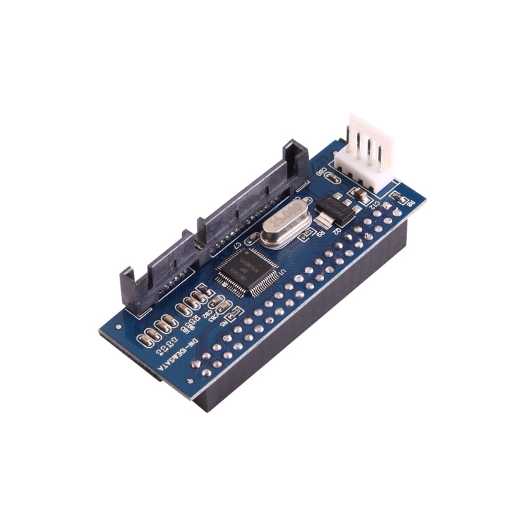 40 針 IDE 母轉 SATA 卡 7 針 + 15 針（22 針）公轉接器，用於硬碟連接