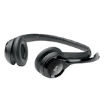 Logitech H390 USB 有線耳機，立體聲耳機，帶降噪麥克風