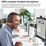 Logitech H390 USB 有線耳機，立體聲耳機，帶降噪麥克風