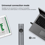 Logitech Spotlight 2.4GHz USB 無線簡報器 PPT 遙控翻頁筆，Spotlight（灰色）、Spotlight（金色）