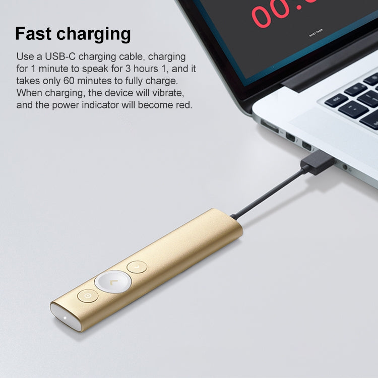 Logitech Spotlight 2.4GHz USB 無線簡報器 PPT 遙控翻頁筆，Spotlight（灰色）、Spotlight（金色）