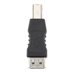 USB 2.0 A 母轉 USB B 公轉接頭，USB AF 轉 USB BM
