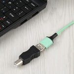 USB 2.0 A 母轉 USB B 公轉接頭，USB AF 轉 USB BM