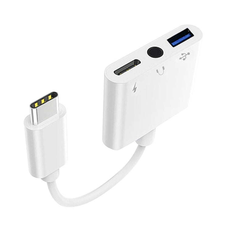 3 合 1 USB-C / Type-C 公對 Type-C + USB + 3.5mm 母 OTG 轉接器, 3 合 1 OTG 轉接器