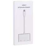 3 合 1 USB-C / Type-C 公對 Type-C + USB + 3.5mm 母 OTG 轉接器, 3 合 1 OTG 轉接器