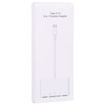 NK-1032TC 5 合 1 USB-C 公對 SD / TF / 2xUSB / Type-C 母轉接器, NK1032TC