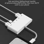 NK-1032TC 5 合 1 USB-C 公對 SD / TF / 2xUSB / Type-C 母轉接器, NK1032TC