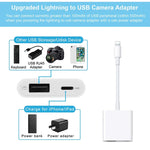 2 合 1 8 Pin 公對 8 Pin / USB3.0 母相機轉接器, 2 合 1 8 Pin 對 USB 轉接器