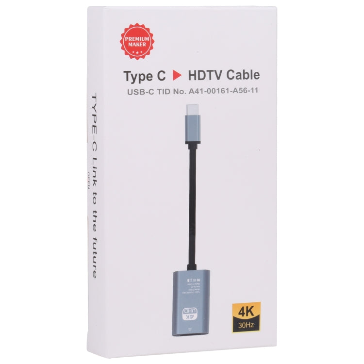 TH001 USB-C / Type-C 公對 HDTV 母 4K UHD 轉接器, TH001（灰色）, TH001（紅色）