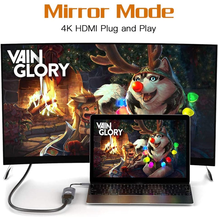 TH001 USB-C / Type-C 公對 HDTV 母 4K UHD 轉接器, TH001（灰色）, TH001（紅色）
