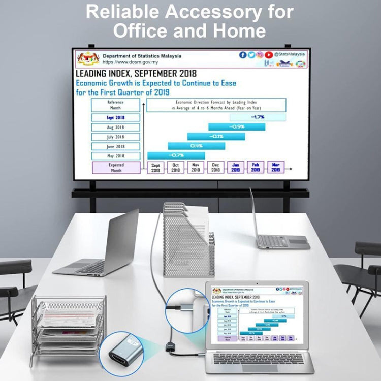 TH001 USB-C / Type-C 公對 HDTV 母 4K UHD 轉接器, TH001（灰色）, TH001（紅色）