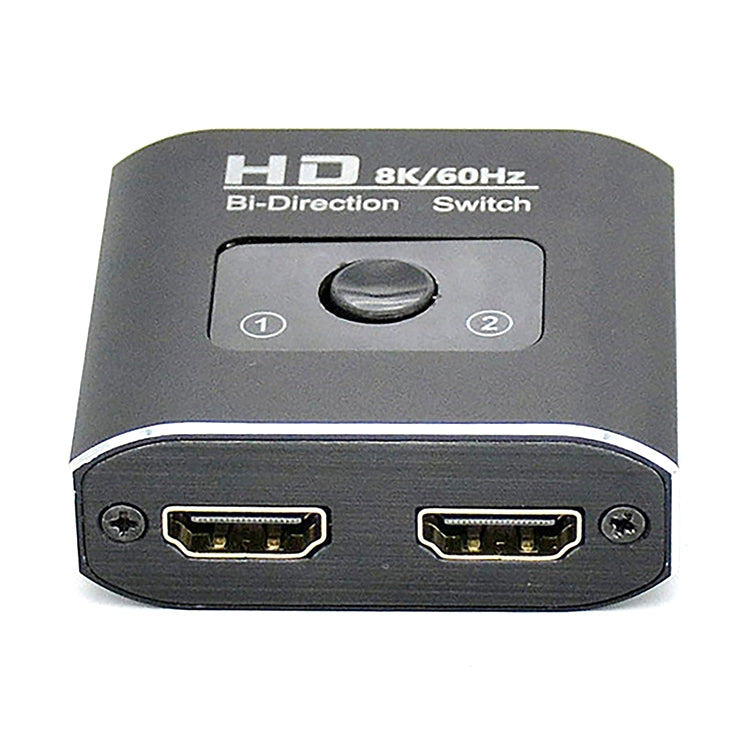 ST0003 2合1 8K HDMI 輸出切換器 雙向視訊轉換器，8K 60Hz 黑色