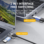 V05E USB 3.0 + USB-C / Type-C 轉 HDMI 轉接線，V05E
