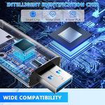 Z26A HDMI/F 母頭轉 USB 3.0/M 公頭高清視頻擷取卡，Z26A