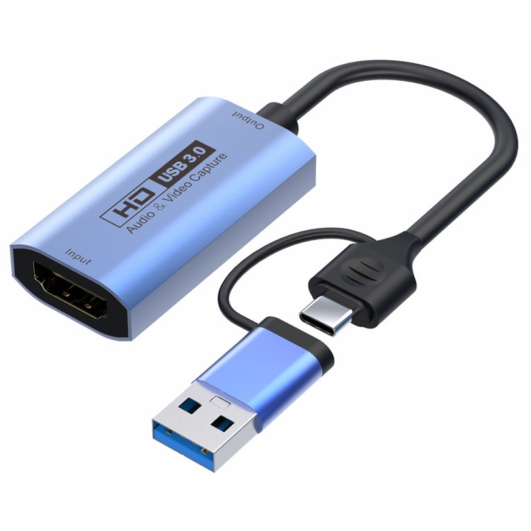 Z29C HDMI/F 母頭轉 USB-C / Type-C+USB 3.0/M 公頭高清視頻擷取卡，Z29C