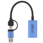 Z29C HDMI/F 母頭轉 USB-C / Type-C+USB 3.0/M 公頭高清視頻擷取卡，Z29C