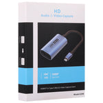 Z29E HDMI/F 母頭轉 USB-C / Type-C/M 公頭高清視頻擷取卡，Z29E