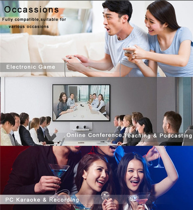 相容於 PC 與 Mac 用於直播秀、KTV 等