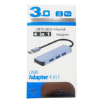 4合1 USB轉USB3.0x4集線器轉接器，線長：1.2米，BYL-2013U3 12cm