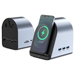 BYL-2211 10合1 USB-C / Type-C集線器轉接器，支援手機充電，BYL-2211