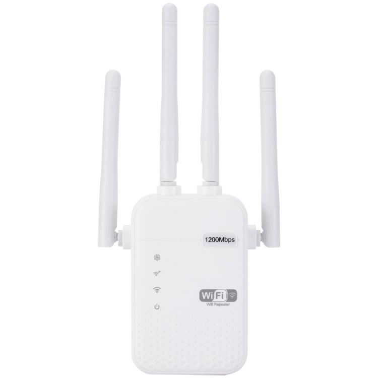 ZX-R08 1200Mbps 2.4G/5G 雙頻 WiFi 中繼信號放大器 WISP 戶外路由器，美規插頭，1200Mbps