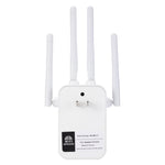 ZX-R08 1200Mbps 2.4G/5G 雙頻 WiFi 中繼信號放大器 WISP 戶外路由器，美規插頭，1200Mbps