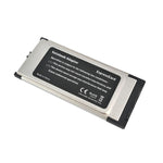 2埠USB 3.0 5Gbps PCI 34mm插槽Express卡，適用筆記型電腦，34mm