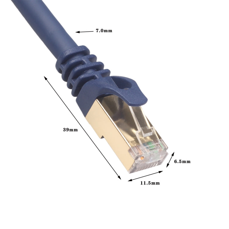 1米CAT8電腦交換機路由器以太網LAN線，RJ45跳線，1米