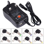 英國插頭通用30W電源壁插適配器，帶5V 2.1A USB接口，提示：8個，線長：約1.2米，英國插頭