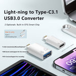 8針轉 USB-C / Type-C OTG 轉接器，8針轉 USB-C / Type-C