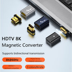 8K 60Hz HDMI 母頭轉 DP 公頭轉接器
